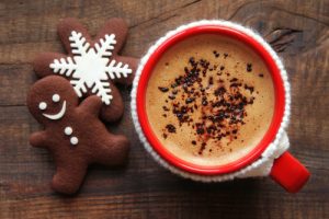 gingerbread cookies and chai