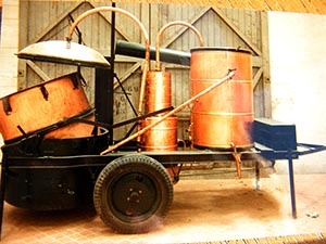 Portable Still Used In Southern France